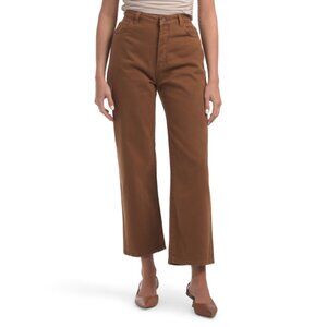 VELVET HEART Java Dawson High Rise Wide Leg Ankle Jeans